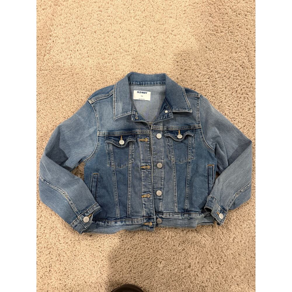 Girls Old Navy Denim Jacket-M/8  blue
